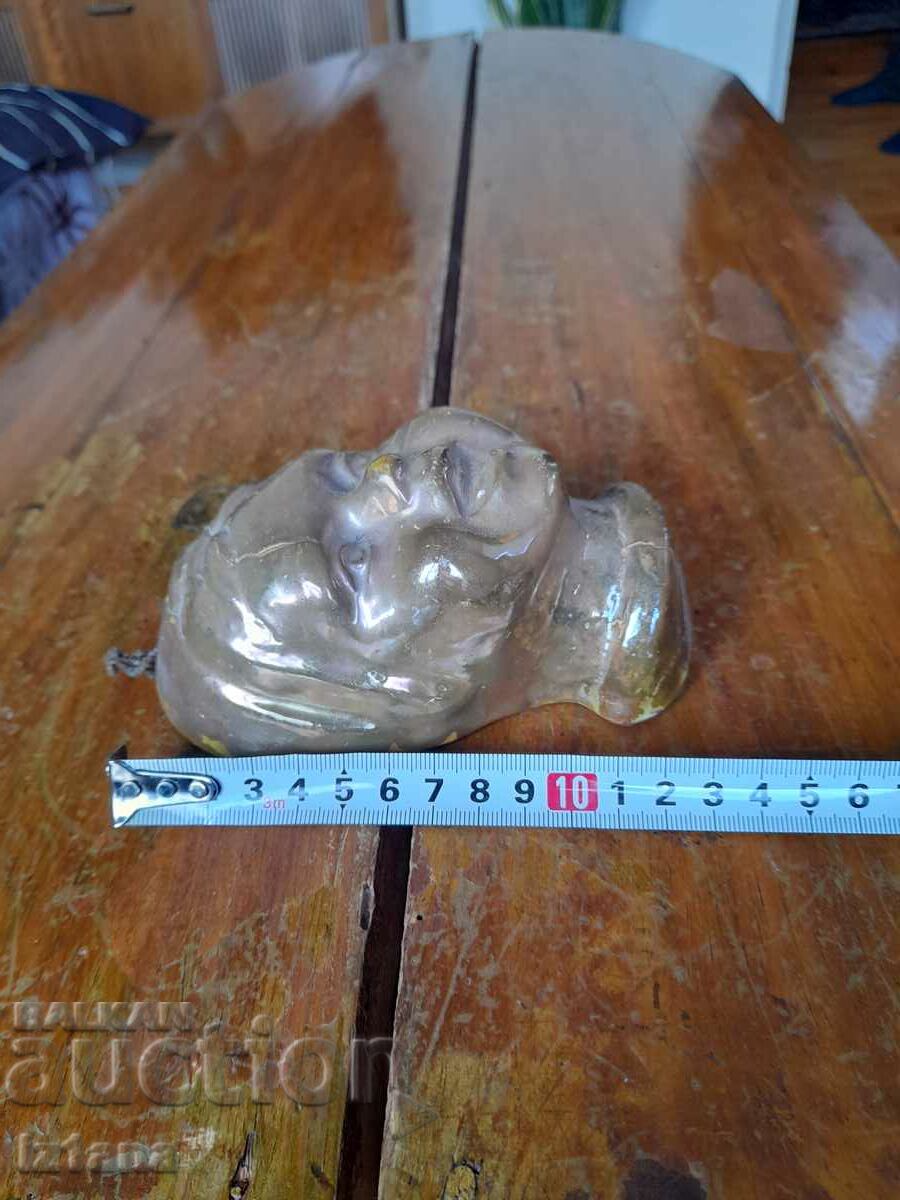 Old ceramic head, decoration - 7 Old ceramic head, decoration - 7