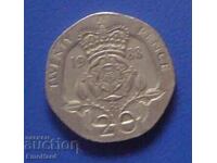 Μεγάλη Βρετανία 20 πένες 1988