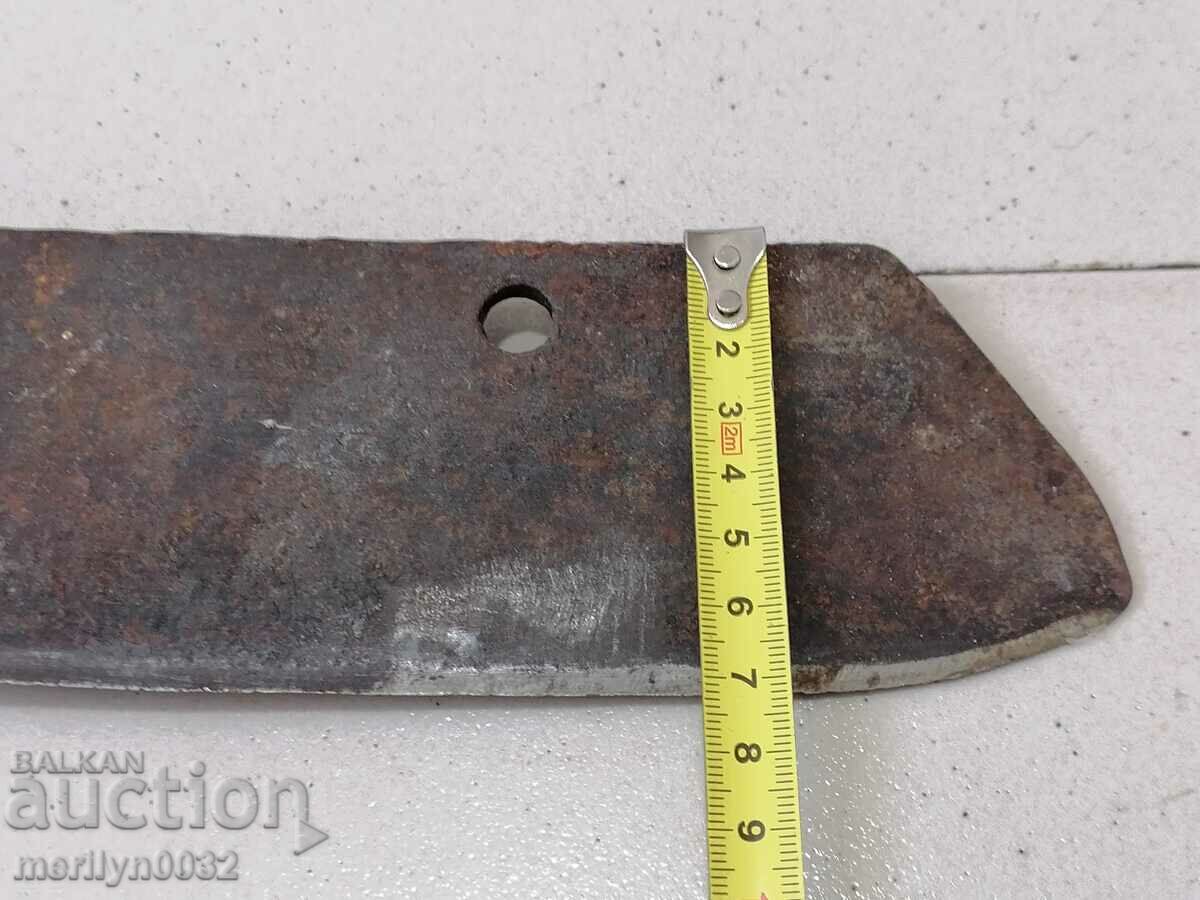 Old forged saber, axe, axe, knife, machete - 5 Old forged saber, axe, axe, knife, machete - 5