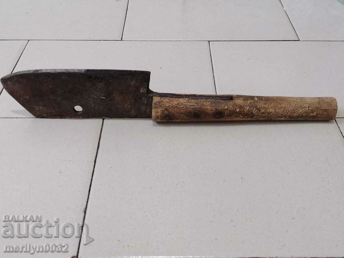 Old forged saber, axe, axe, knife, machete - 6 Old forged saber, axe, axe, knife, machete - 6