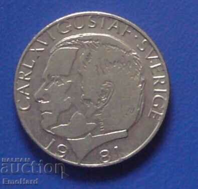 Sweden 1 kroner 1981 with price 0.35 BGN | € 0.18 Sweden 1 kroner 1981 with price 0.35 BGN | € 0.18