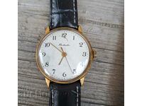 Rocket gold-plated wristwatch works USSR