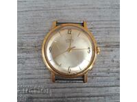 Vostok gold plated Au20 wristwatch works