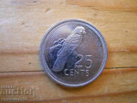 25 cents 2010 - Seychelles
