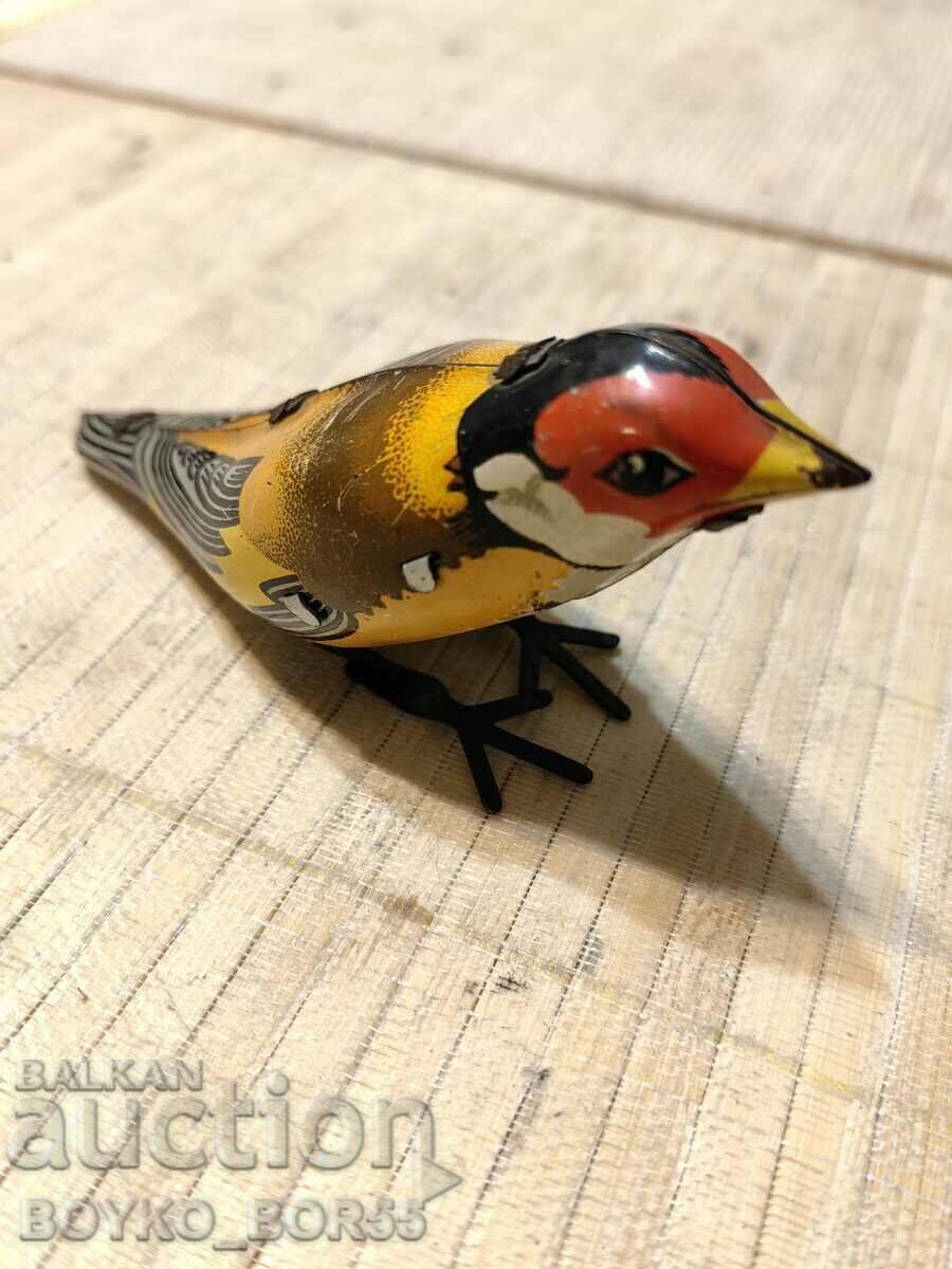 Auction Retro Bulgarian Social Mechanical Toy Bird 1970s Auction Retro Bulgarian Social Mechanical Toy Bird 1970s