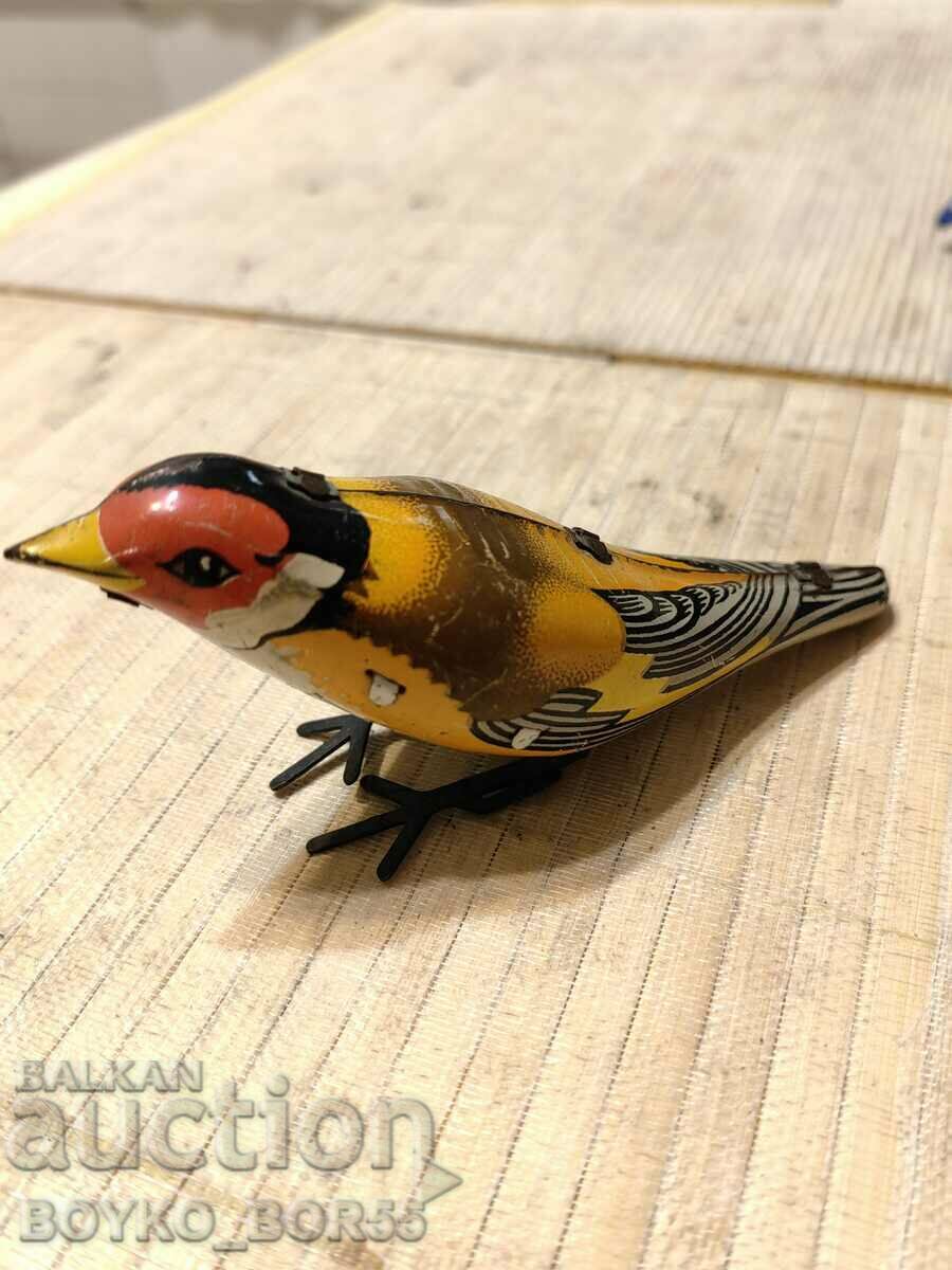 Retro Bulgarian Social Mechanical Toy Bird 1970s - 5 Retro Bulgarian Social Mechanical Toy Bird 1970s - 5