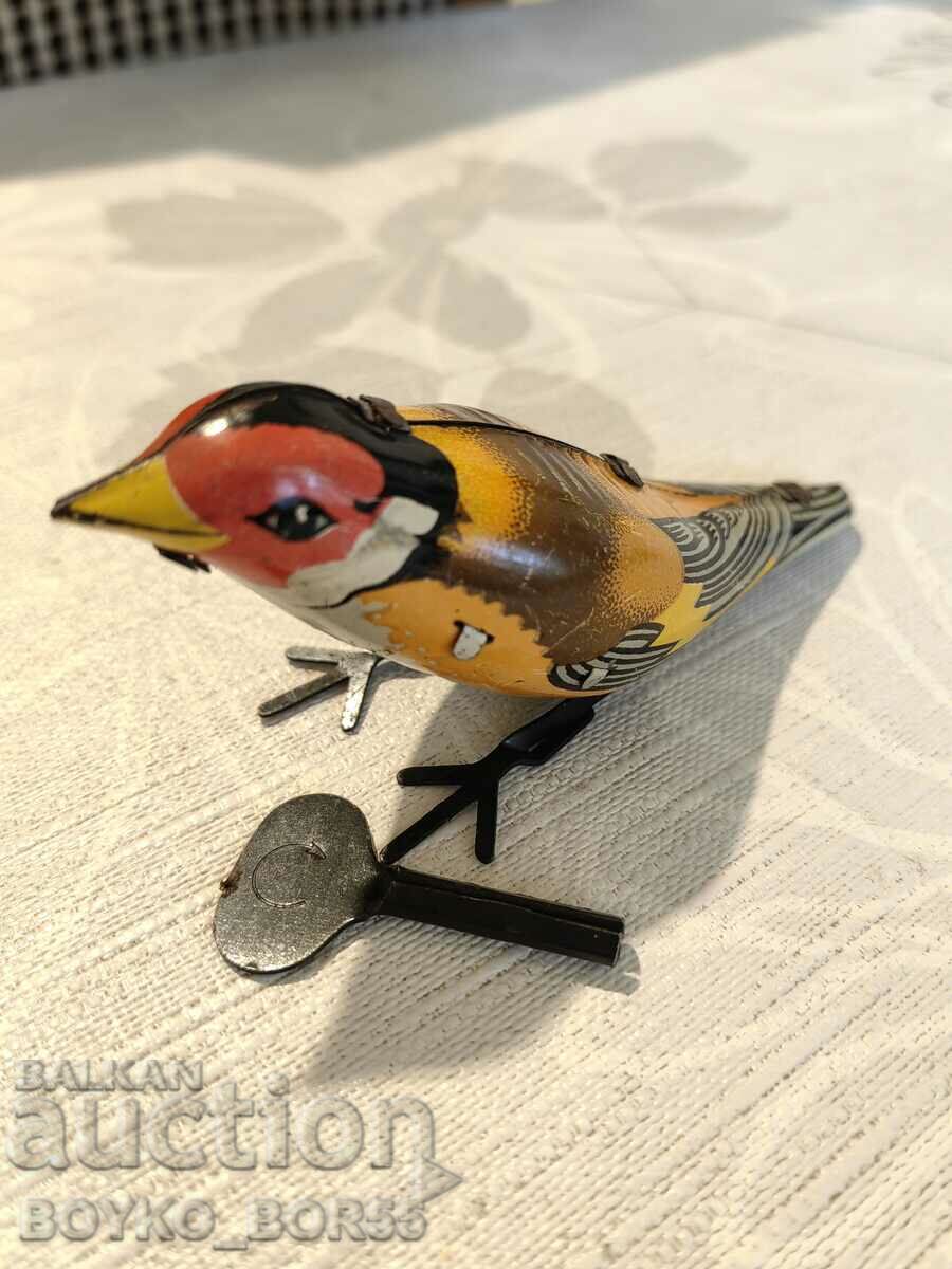Retro Bulgarian Social Mechanical Toy Bird 1970s - 7 Retro Bulgarian Social Mechanical Toy Bird 1970s - 7
