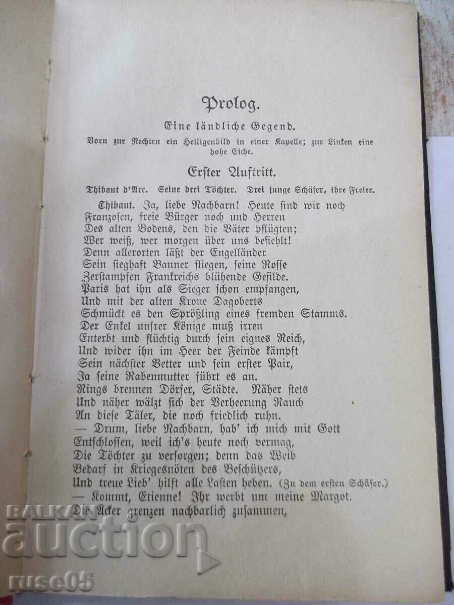 Auction Book "Jungfrau von Orleans-Friedrich von Schiller"-120 pages. Auction Book "Jungfrau von Orleans-Friedrich von Schiller"-120 pages.