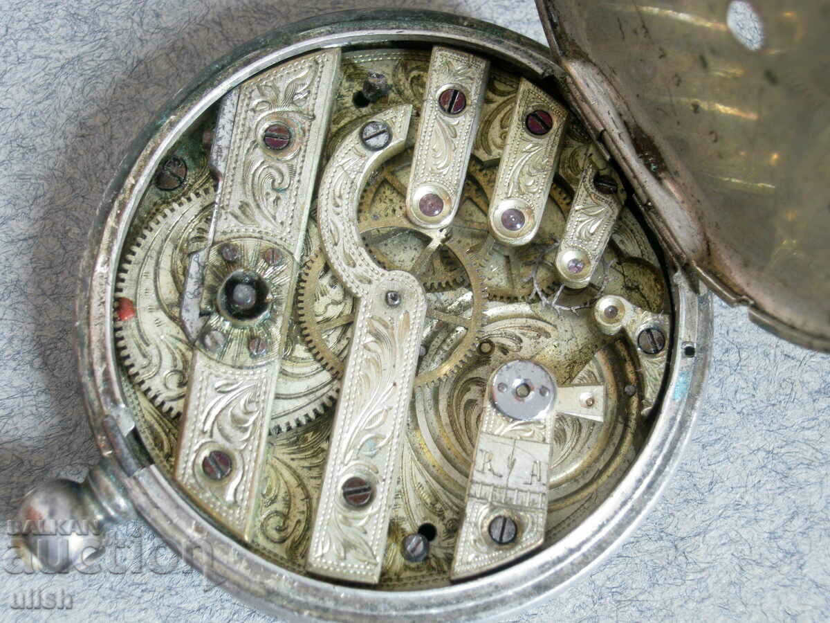 Delivery of Ancre Patek silver 15 rubis pocket watch Delivery of Ancre Patek silver 15 rubis pocket watch