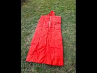 An old sleeping bag