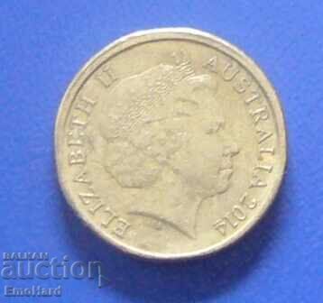 Australia 2 USD 2014 cu preț € 1.50 | 2.93 BGN