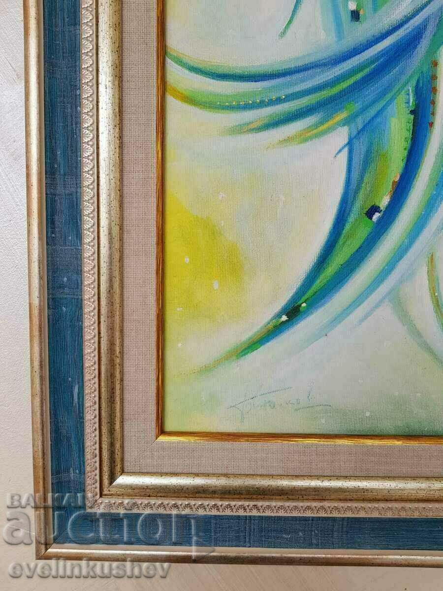 Auction My Blue Bird Flew Away Oil Painting Auction My Blue Bird Flew Away Oil Painting