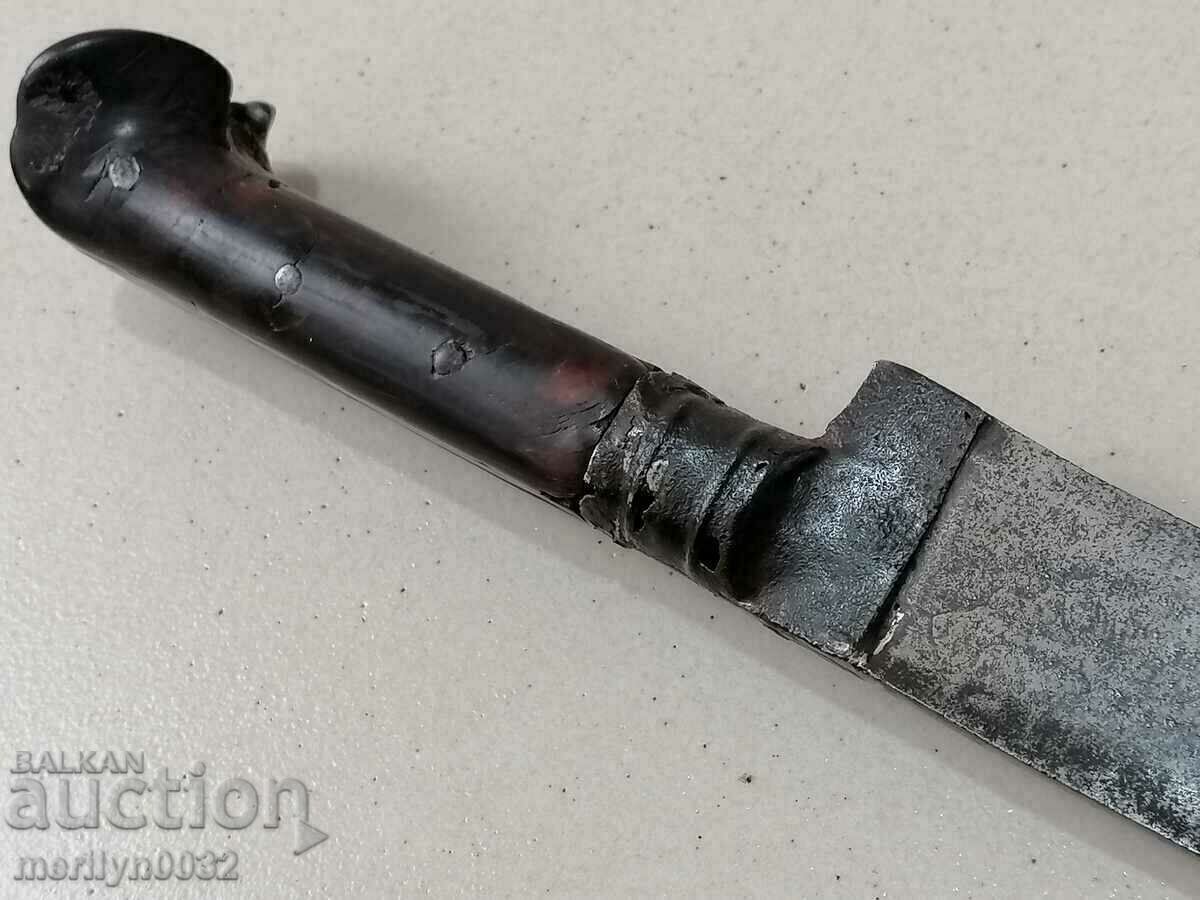 Un scimitar cu știfturi fără sabie de cuțit kaniya karakulak haidushki - 6