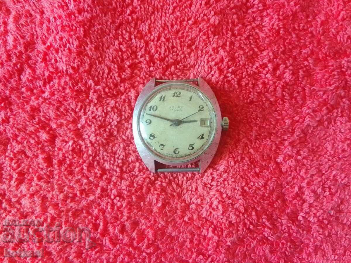 Old manual mechanical men's watch Flight POLJOT Old manual mechanical men's watch Flight POLJOT