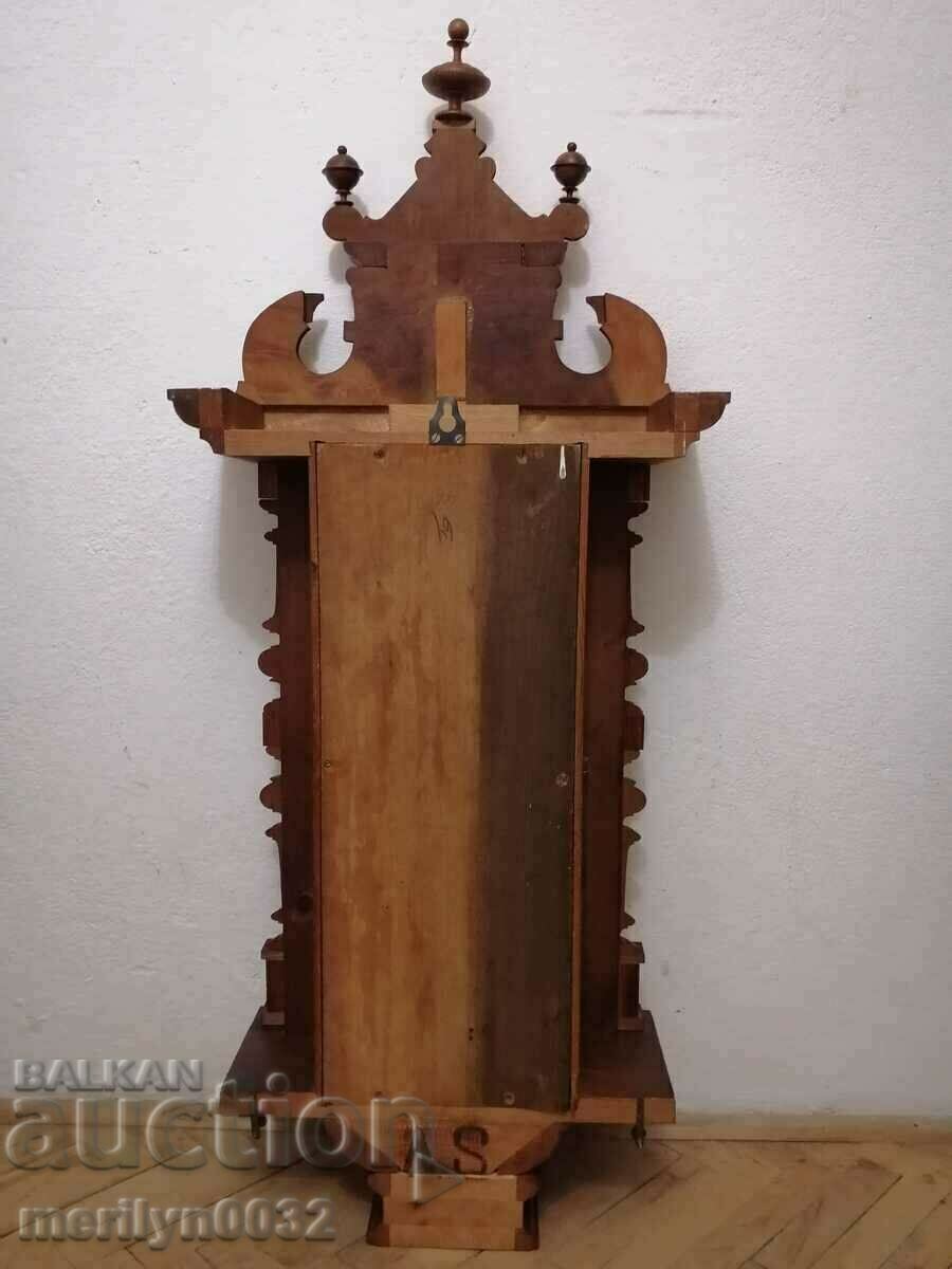 Auction  Late 19th Century German Junghans Wall Clock WORKS