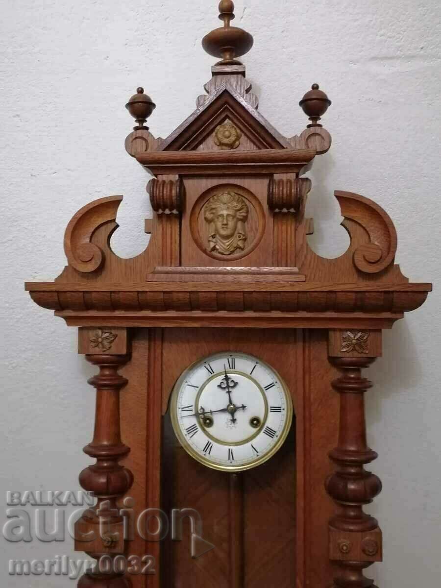 Delivery of Late 19th Century German Junghans Wall Clock WORKS
