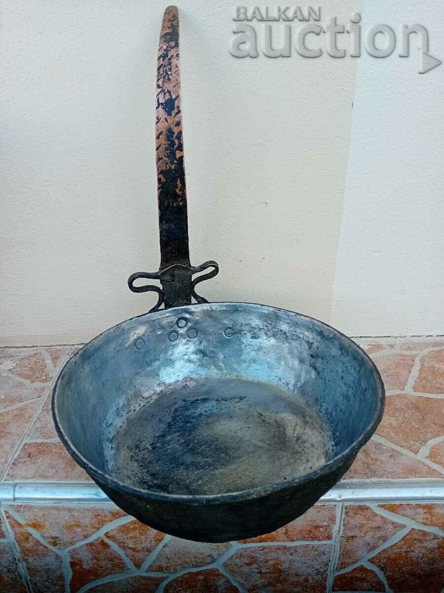 antique copper pan handmade copper vessel copper