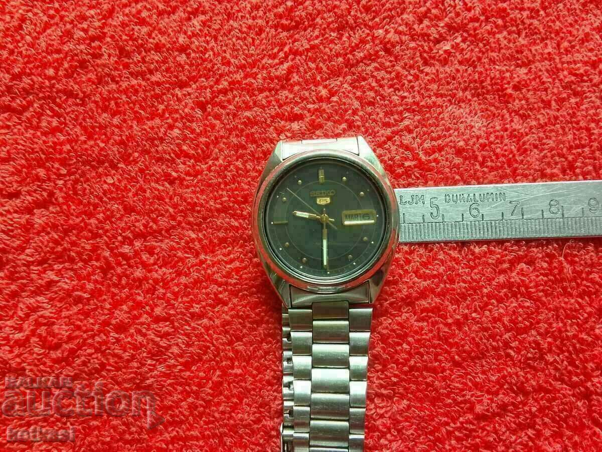 Old manual men's watch Automatic SEIKO 5 Japan - 6 Old manual men's watch Automatic SEIKO 5 Japan - 6