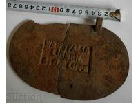 DIE COVER PLATE GERMAN FROM RUSSIA WWII