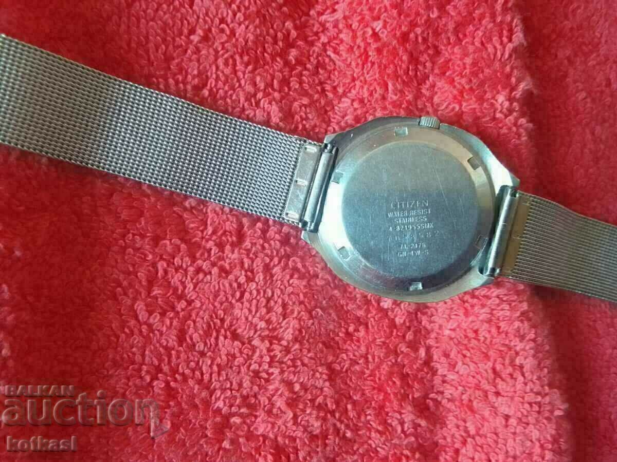 Παράδοση Παλιό χειροκίνητο ανδρικό ρολόι Automatic CITIZEN Japan