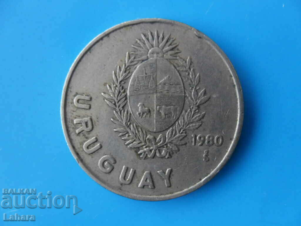 1 πέσο 1980 Ουρουγουάη με τιμή 2.00 BGN | € 1.02 1 πέσο 1980 Ουρουγουάη με τιμή 2.00 BGN | € 1.02