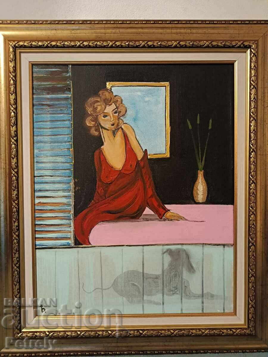 Oil painting with price 240.00 BGN | € 122.71 Oil painting with price 240.00 BGN | € 122.71