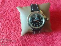 Old manual mechanical men's watch Vostok Commander Tank