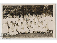 1935, Sofia Medical Nurses φωτογραφία αποφοίτησης 14x9 /57458