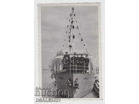 1941 LOM Bulgarian warship photo 8.7x13.7 /66914