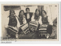 Bulgaria card GP 1930s girls Thracian costume 26862