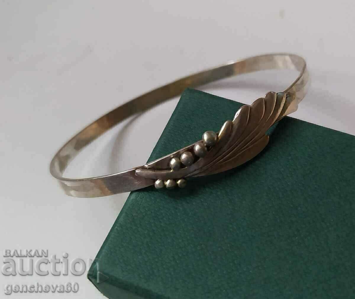 Unique antique sterling silver bracelet sample 900 - 6 Unique antique sterling silver bracelet sample 900 - 6