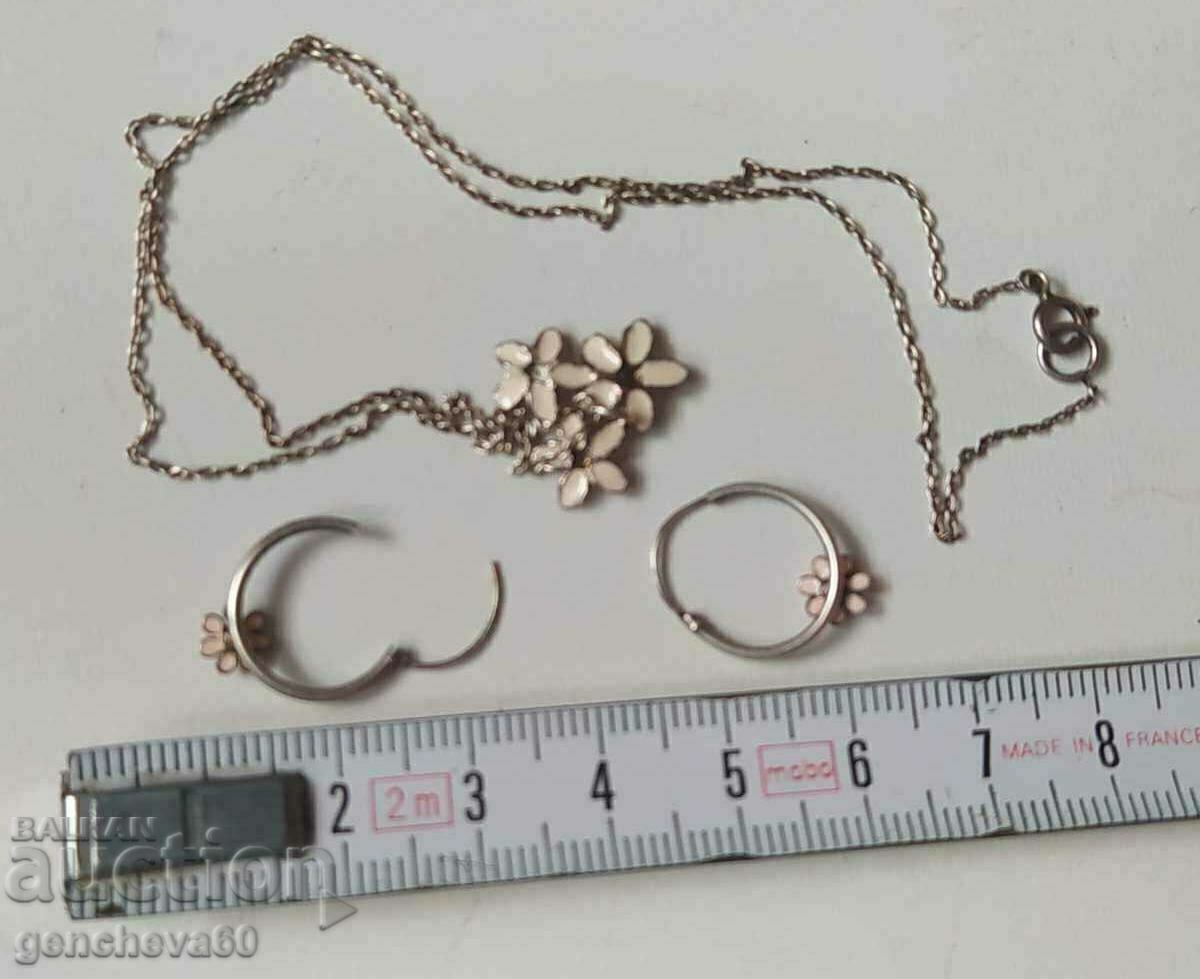 Delicate silver set in a gift box - 5 Delicate silver set in a gift box - 5