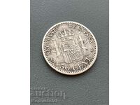 50 centimos 1904, Spain - silver coin