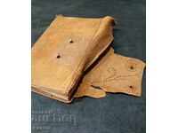 Leather book binding
