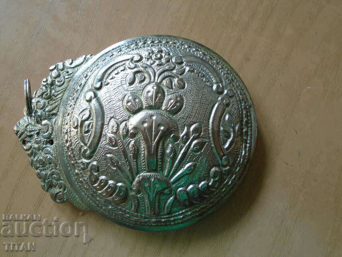forged silver pafta /half/, 8/10.5 cm., 61.1 g.