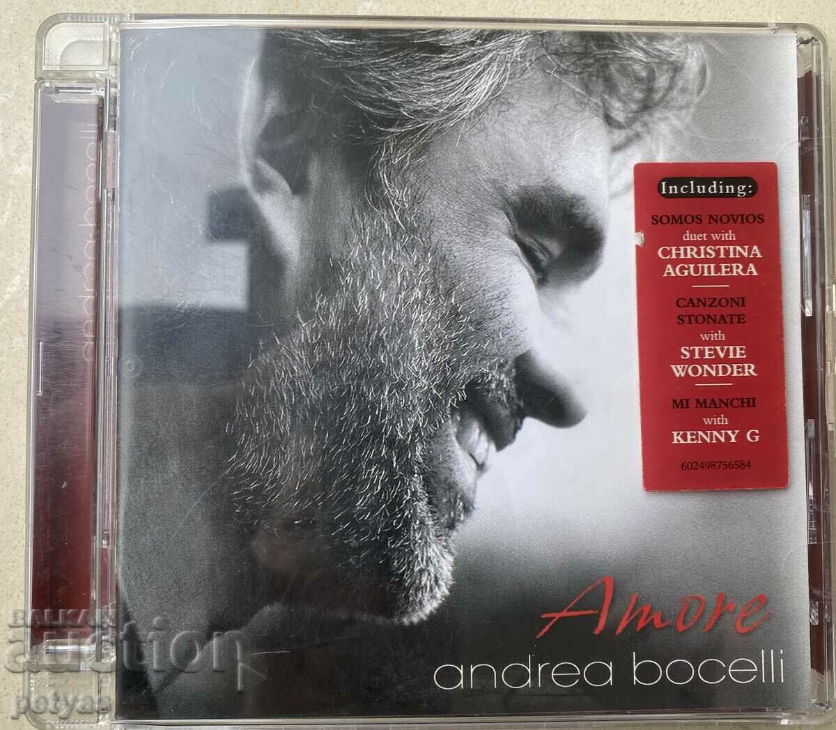 CD - Andrea Bocelli- Amore