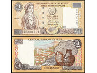 ❤️ ⭐ Cyprus 2004 1 pound UNC new ⭐ ❤️