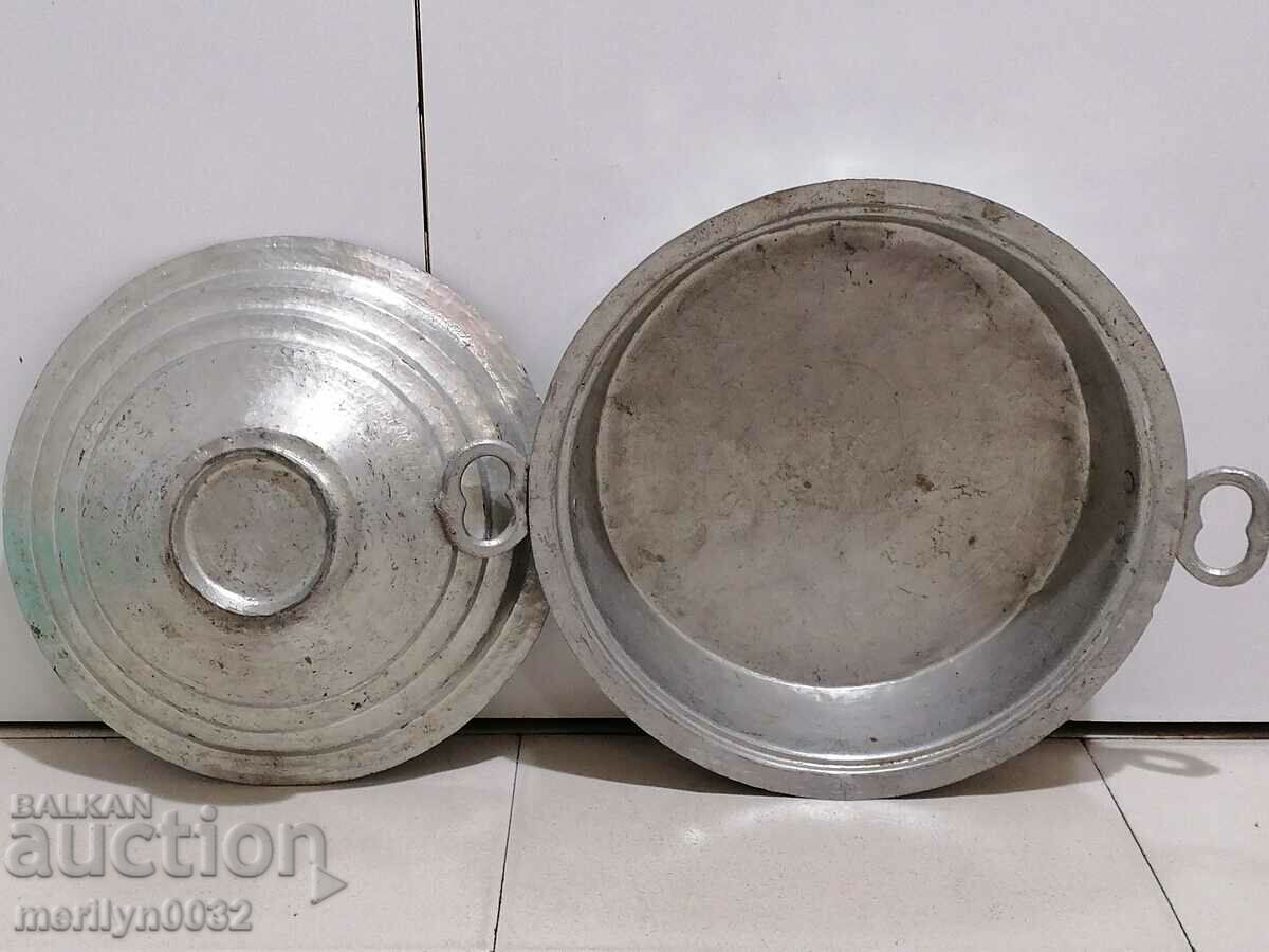 Tray with lid copper kadaifnik copper vessel sahan copper pan tas - 7 Tray with lid copper kadaifnik copper vessel sahan copper pan tas - 7