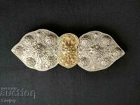Silver authentic pafta gilding