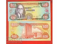ЯМАЙКА JAMAICA 20 $ емисия issue 1995 НОВА UNC