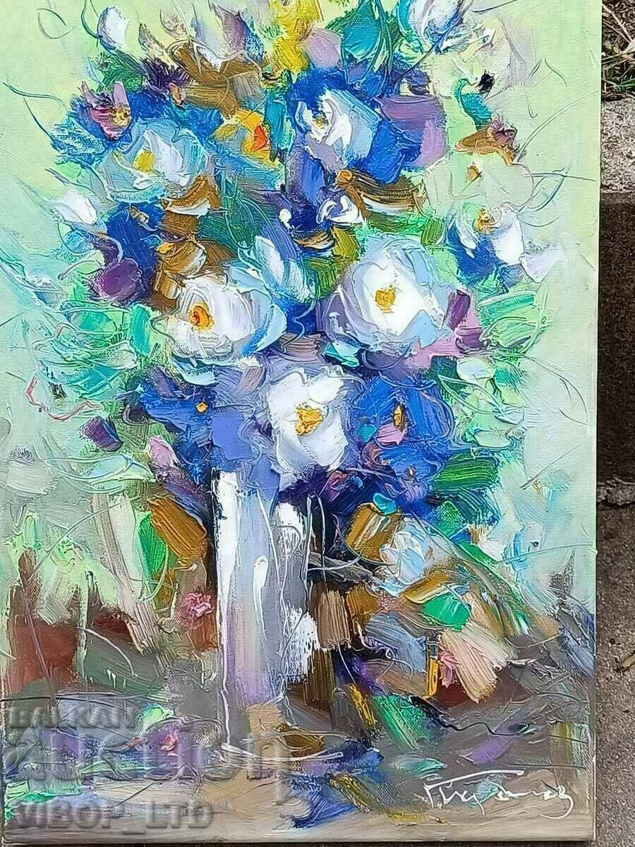 Delivery of Hud G. Jordanov/AUTHOR Picture 35/45/oil/canvas Delivery of Hud G. Jordanov/AUTHOR Picture 35/45/oil/canvas