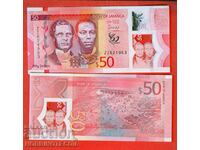 PREȚ SUPERIOR JAMAICA JAMAICA Emisiune de 50 USD 2022 2023 UNC POLYMER ZZ