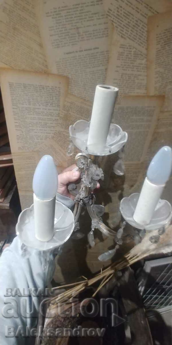 аплик стил Мария Терензия стъкло и метал - 7 аплик стил Мария Терензия стъкло и метал - 7