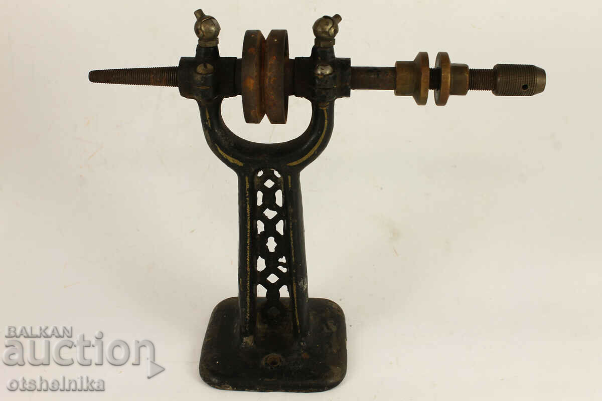 Old Watchmaker's Lathe from the End of the 19th Century