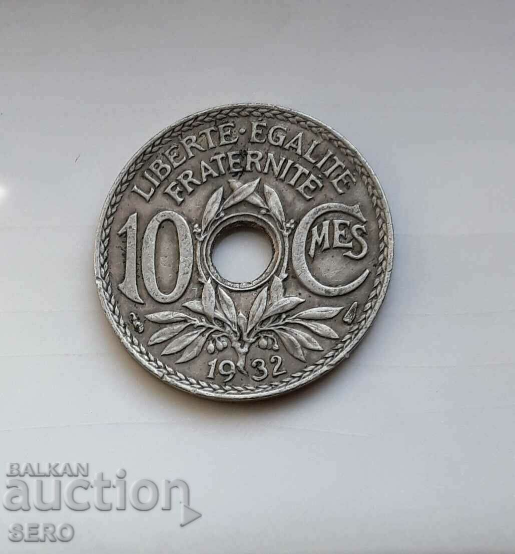 France-10 cents 1932