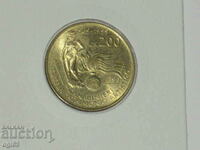 Монета 200 лири 1999 г Италия