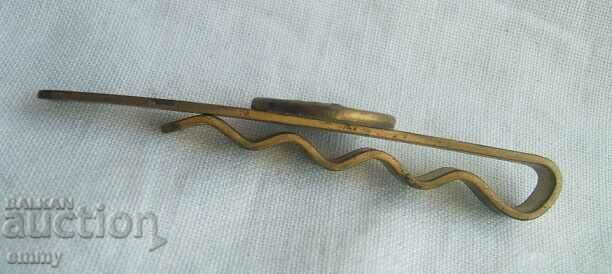 Auction Tie clip - hunting scene, dog Auction Tie clip - hunting scene, dog