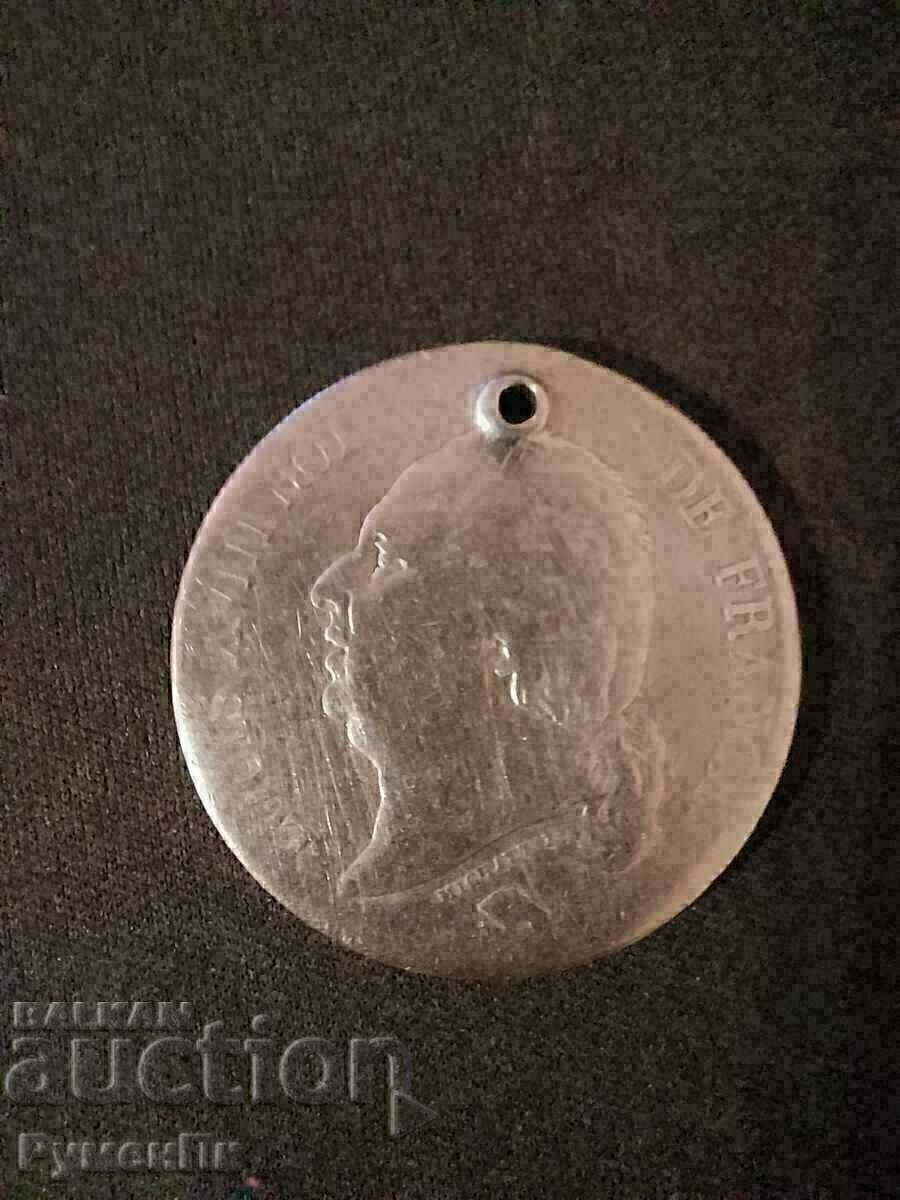 France 5 francs, 1824 with price 150.00 BGN | € 76.69