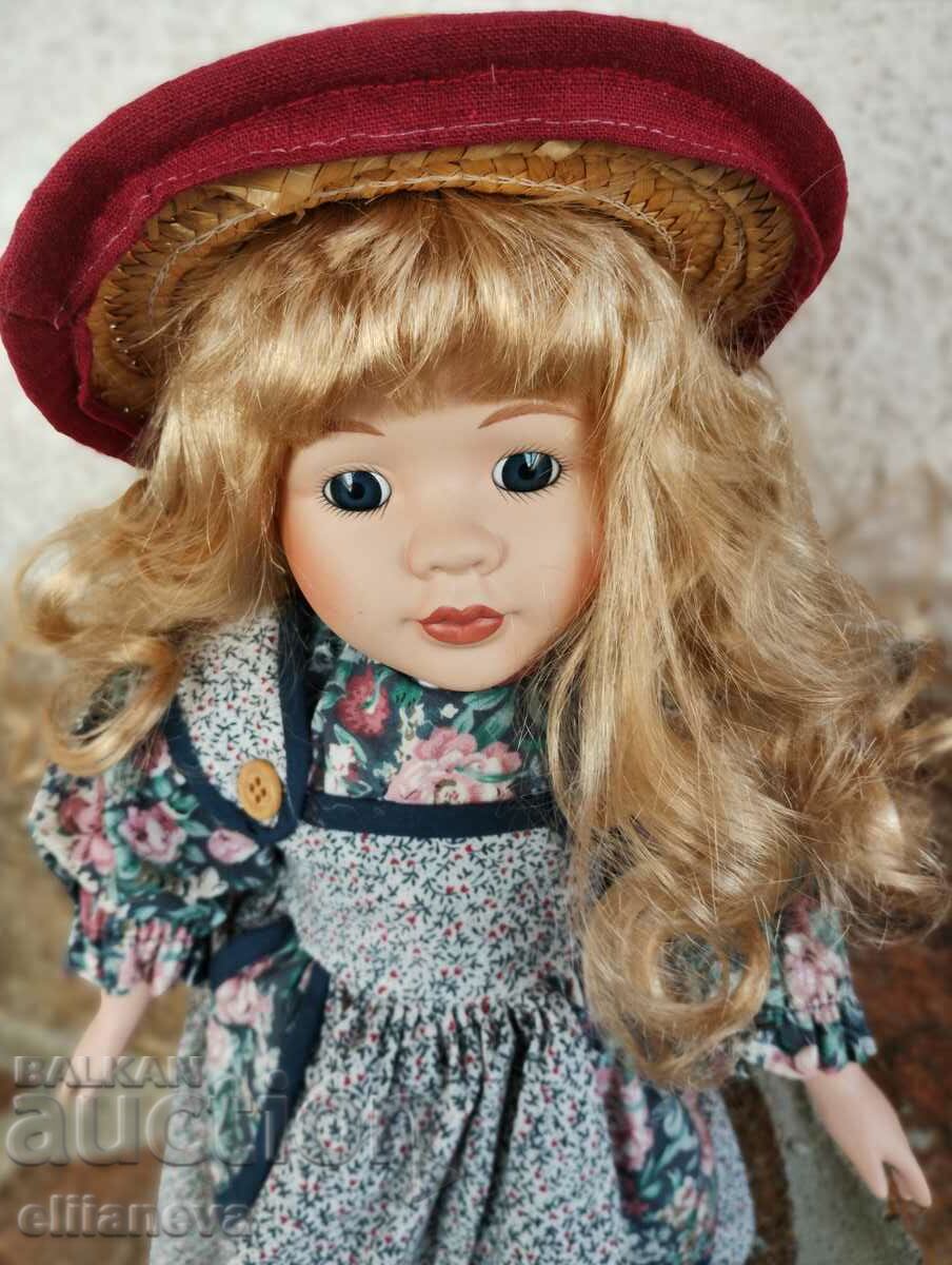 Old porcelain doll 50 cm with price 40.00 BGN | € 20.45 Old porcelain doll 50 cm with price 40.00 BGN | € 20.45