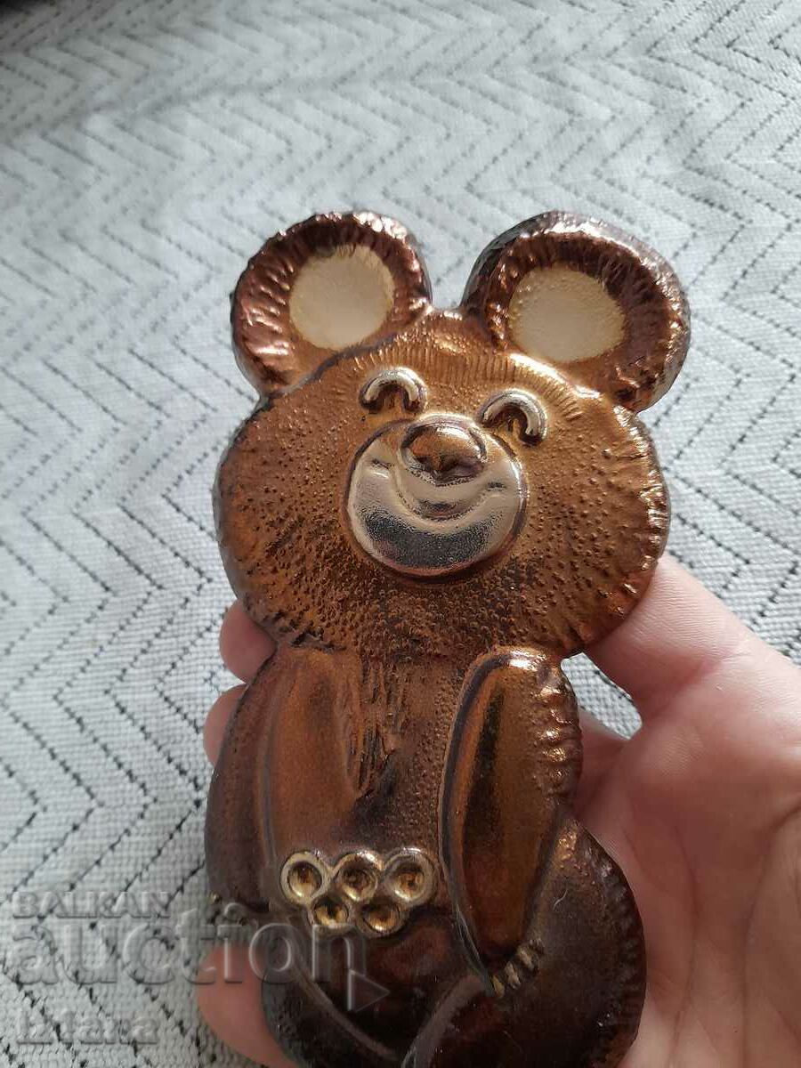 Licitație Vechi suvenir ursul Misha Licitație Vechi suvenir ursul Misha